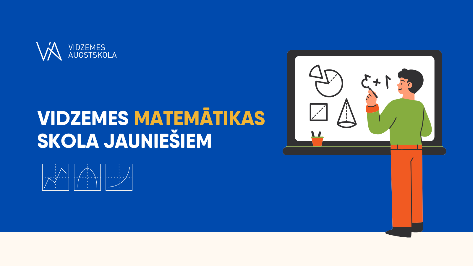 Vidzemes Augstskolā turpinās Matemātikas skolas nodarbības 