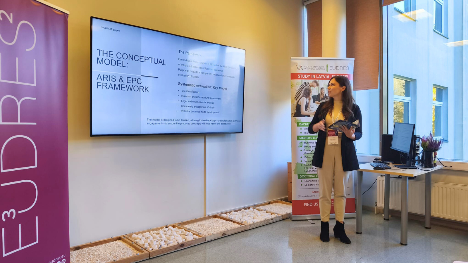 Projekta rezultāti tiek prezentēti Vidzemes Augstskolas Zinātnes festivālā